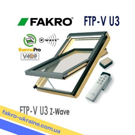 FAKRO FTP-V U3 Z-Wave - Електро вікно